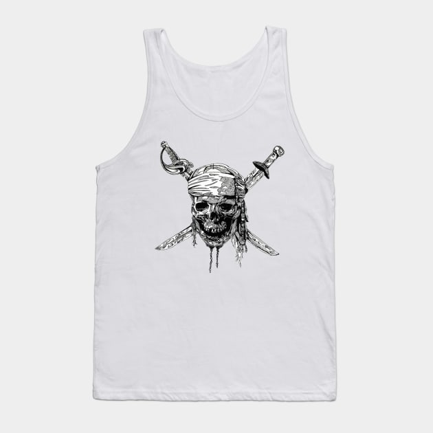 pirates of the caribbean Tank Top by rebelshop